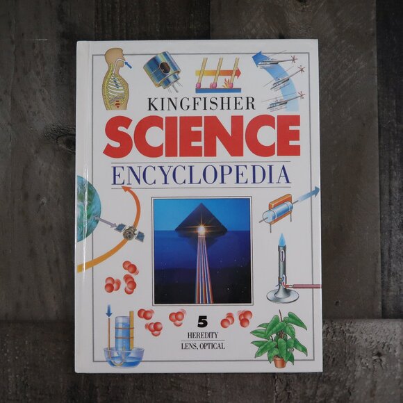 Kingfisher Science Enclyclopedia Volume 5 Heredity-Lense,Optical Hardcover - Picture 1 of 7